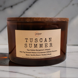 Tuscan Summer Candle – Bergamot & Vanilla
