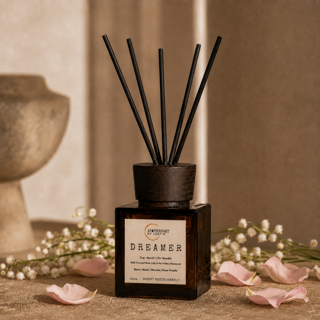 Dreamer Diffuser | Neroli, rose, incense