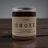 Smoke Candle – Warm & Woody Scented Soy Wax Candle