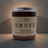 Smoke Candle – Warm & Woody Scented Soy Wax Candle