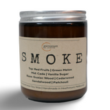 Smoke Candle – Warm & Woody Scented Soy Wax Candle