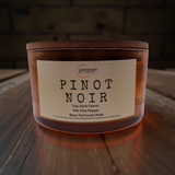 Pinot Noir Candle –  Dark Cherry, Pink Pepper,  Woods