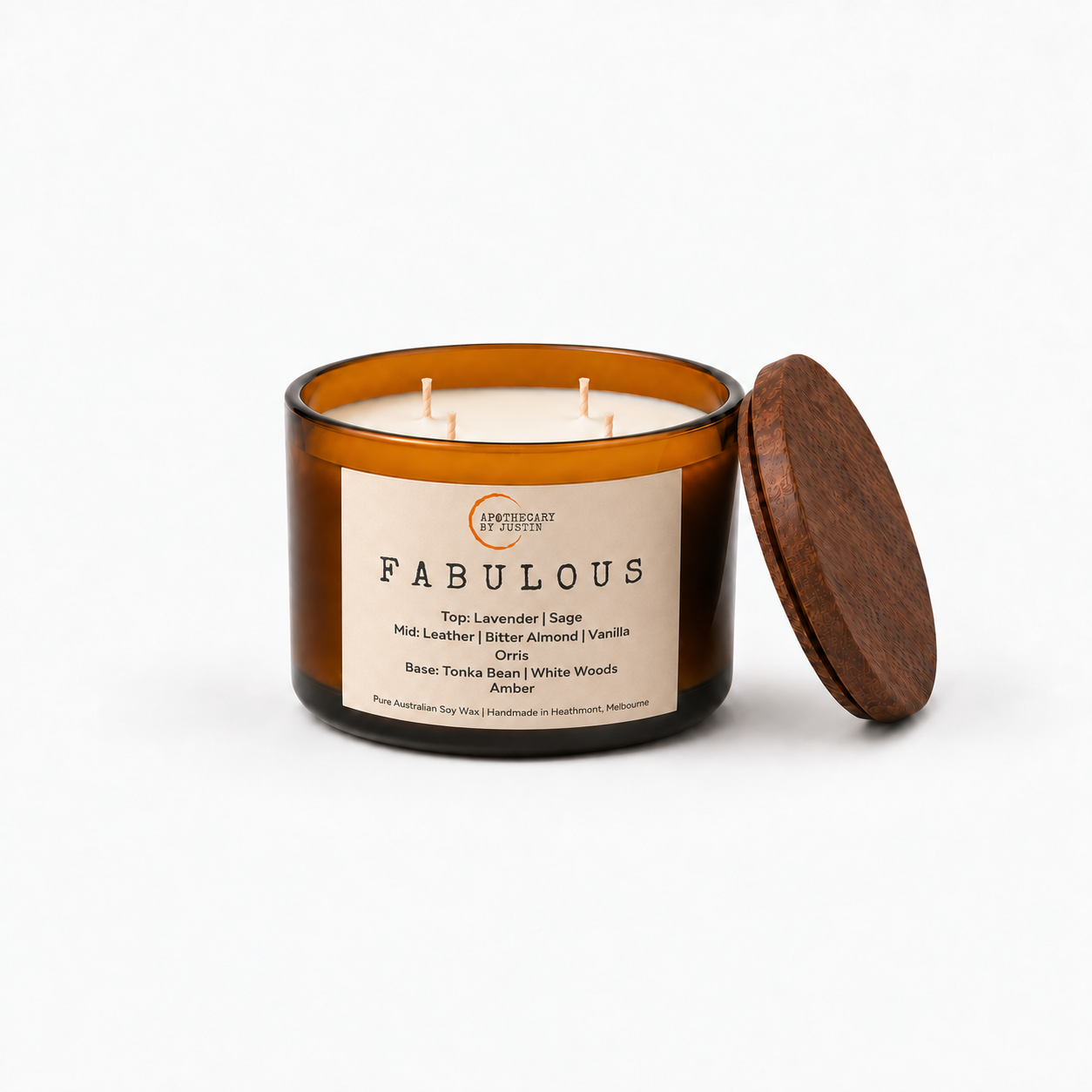 Fabulous Candle | Light Floral, Leather, Amber