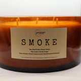 Smoke Candle – Warm & Woody Scented Soy Wax Candle