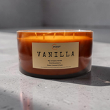 Vanilla Candle – Dark, boozy, vanilla