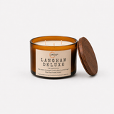 Langham Deluxe Candle | Citrus, green leaves, rose woods