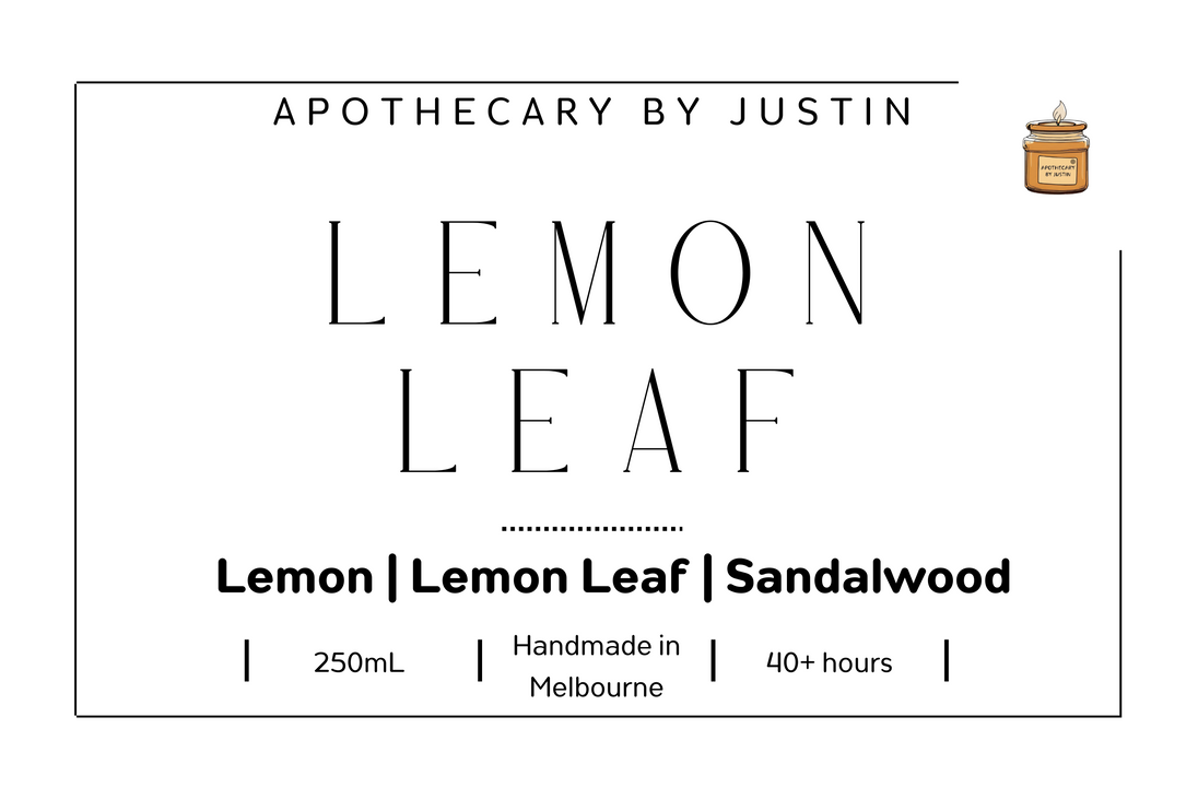 Lemon Leaf Candle 