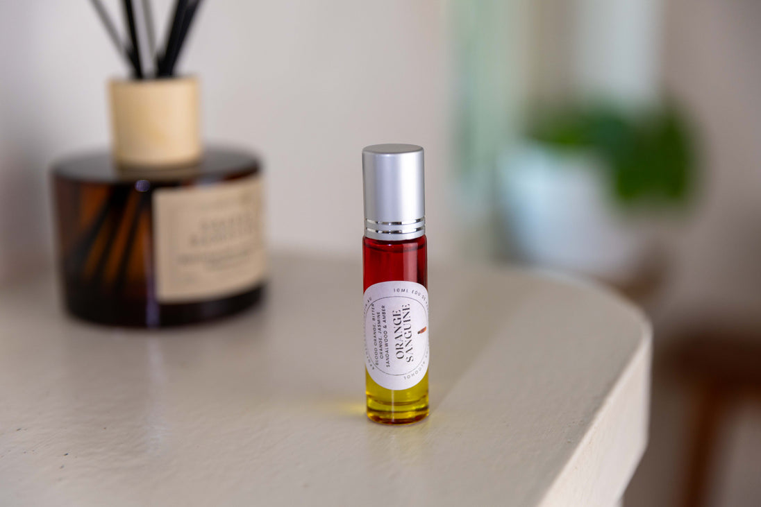 Long-Lasting Natural Perfume in 10ml Ombré Glass Roll-On
