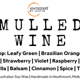 Mulled Wine - Fruity, Spice, Warm Fireplace