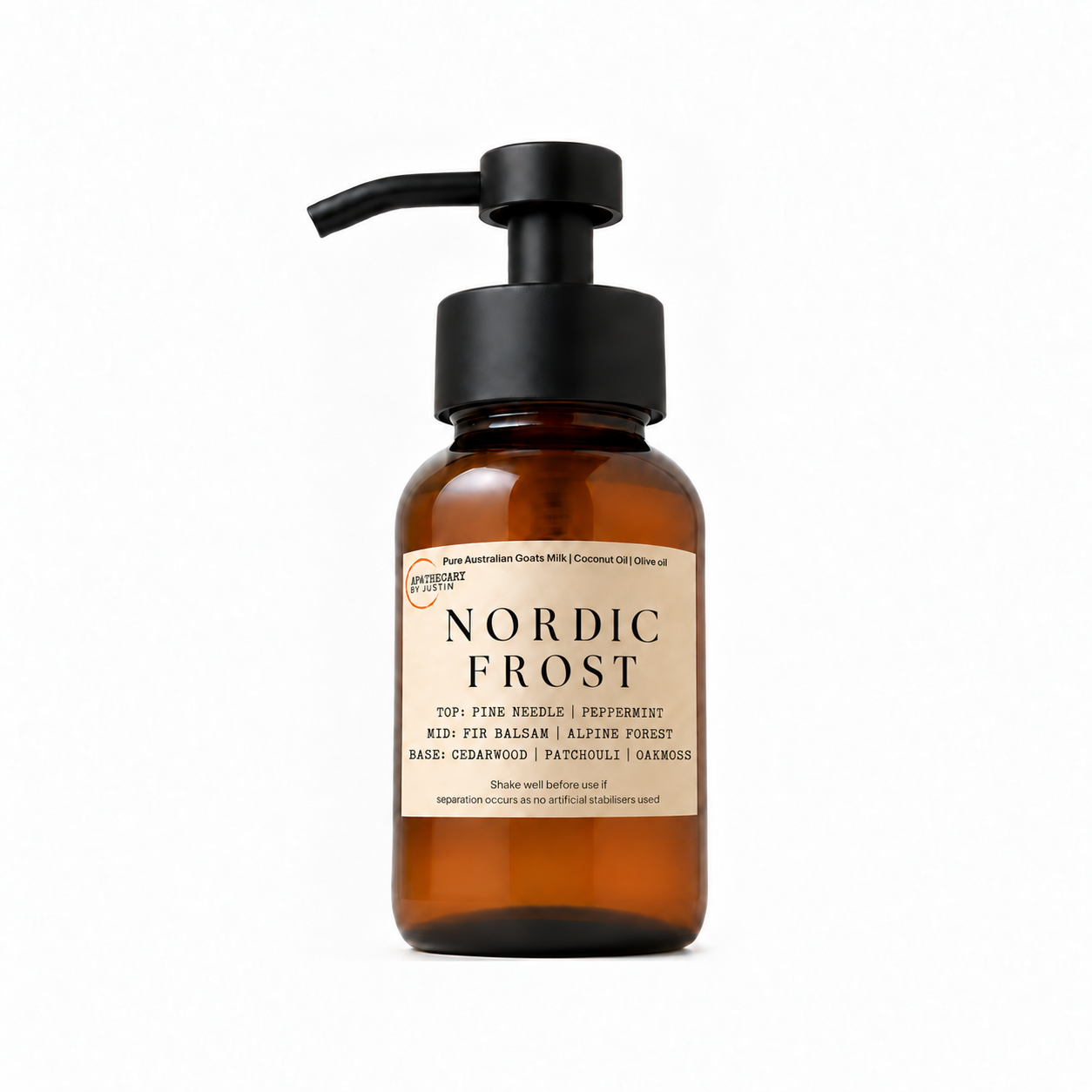 Nordic frost | Soap Free Wash - Pine, Mint, Wood