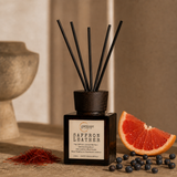 Saffron Leather Diffuser |  Saffron, raspberry, leather, cashmeran