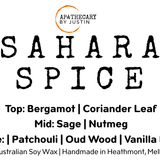 Sahara Spice Diffuser – Bergamot, Sage,  Patchouli
