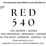 Red 540 Soap-Free Wash - Saffron, Wood, Oakmoss