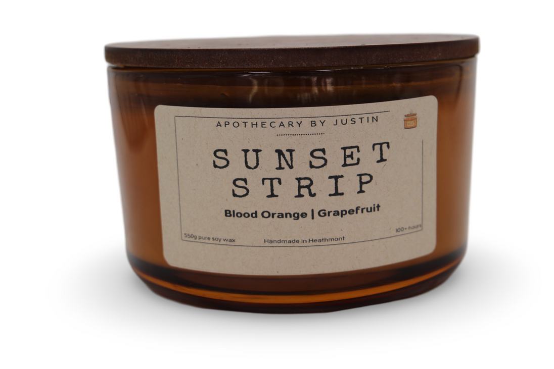 Sunset Strip Candle with Blood Orange & Grapefruit Aroma