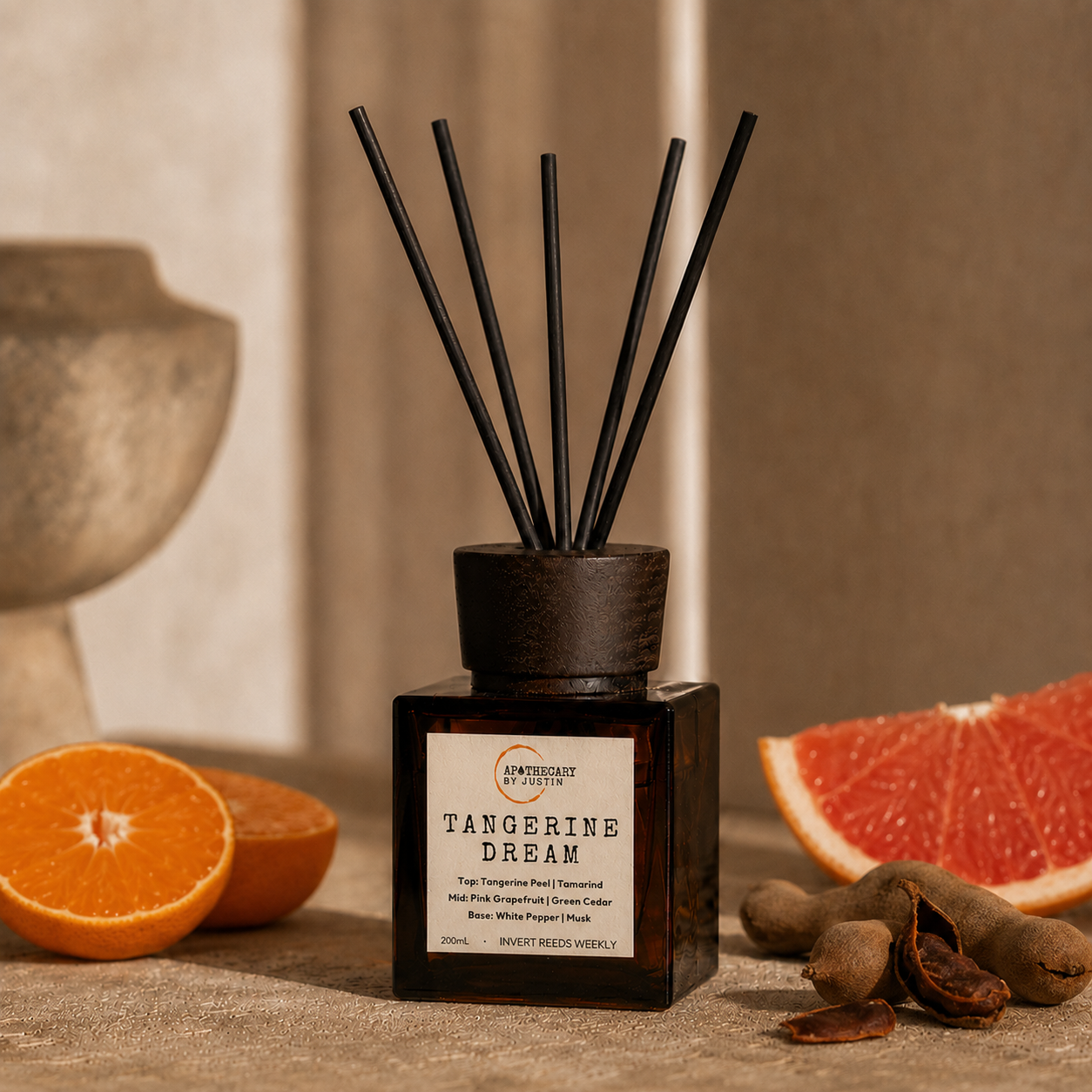 Tangerine Dream Diffuser | Tangerine, tamarind, green cedar