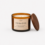 Tobacco Candle | Cardamom, orris root, mahogany, tobacco