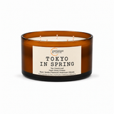Tokyo in Spring Candle | Cassia leaf, rose, vanilla, woods