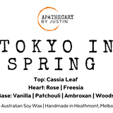 Tokyo in Spring –  Spicy & Floral