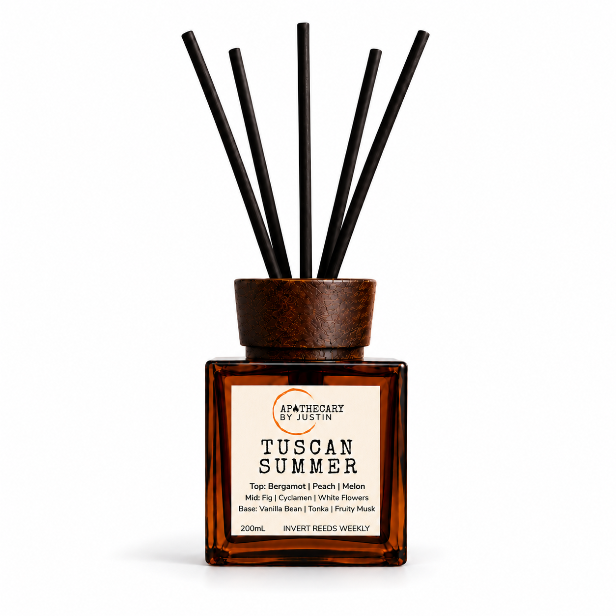 Tuscan Summer Diffuser | Bergamot, fig, melon, tonka bean