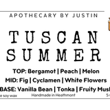 Tuscan Summer Candle – Luxury Scented Candle with Bergamot & Vanilla