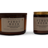 My Store Pinot Noir dark cherry fragrance candle with pink pepper and patchouli in two sizes