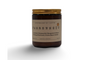 Dior Fahrenheit fragrance candle in amber glass jar with scented notes of lavender, chamomile, and amber