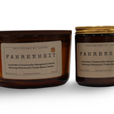 My Store Dior Fahrenheit fragrance candle in two sizes featuring lavender and patchouli notes