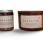 My Store handcrafted candles Australia in Infinity scent with lavender and spearmint notes