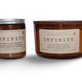 My Store handcrafted candles Australia in Infinity scent with lavender and spearmint notes