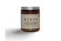 My Store handcrafted vegan candle named Wings in a glass jar with notes of bergamot and patchouli