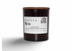 My Store Prosperous Scented Candle in a chic amber jar with a wooden lid and floral notes