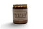 My Store Brazilian Bum Bum Candle with coconut, vanilla, and orange in a glass jar, pure fragrance candles