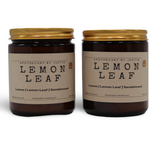 My Store scented candles with free samples in Lemon Leaf and Sandalwood fragrances