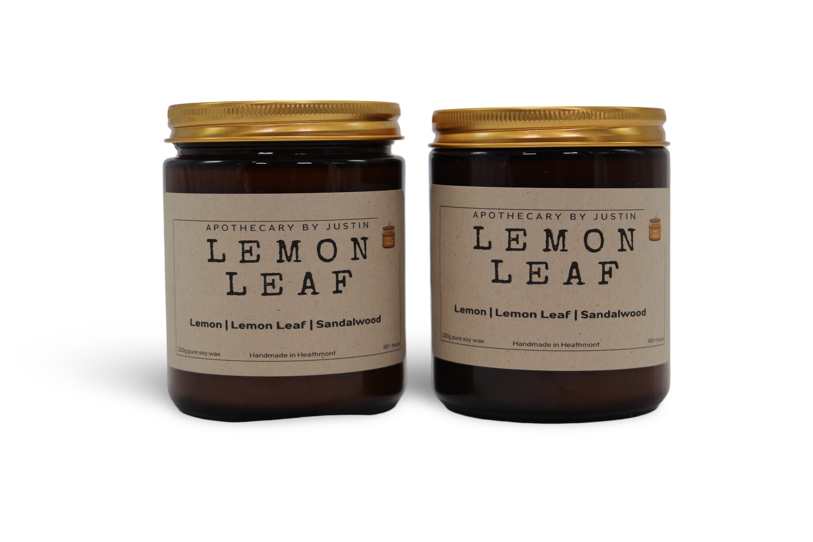 My Store scented candles with free samples in Lemon Leaf and Sandalwood fragrances