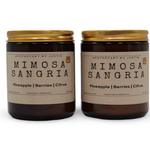 My Store Mimosas Sangria Scented Candles with Free Samples in Pineapple and Berry Fragrance
