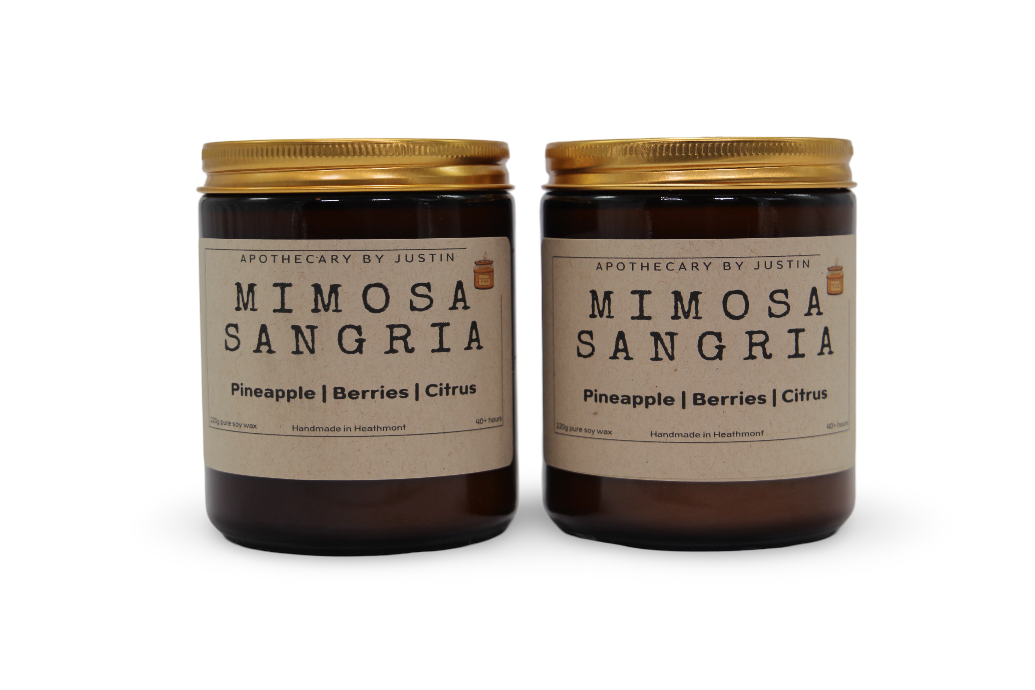 My Store Mimosas Sangria Scented Candles with Free Samples in Pineapple and Berry Fragrance