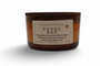 Shoal Bay aromatherapy candle with soothing scents of bergamot, lavender, and cedarwood in a glass jar