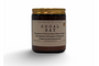 Shoal Bay aromatherapy candle in a brown jar featuring bergamot and lavender for relaxation