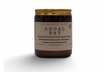 Shoal Bay aromatherapy candle in a brown jar featuring bergamot and lavender for relaxation