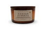 Tuscan Summer strong hot-throw candle with bergamot, peach fig, and sweet melon scents