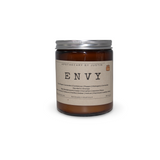 My Store vegan soy candles hand-poured in a stylish amber jar with Envy label