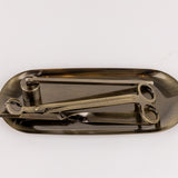 Candle care essentials Australia tool set including wick trimmer and snuffer on a sleek tray