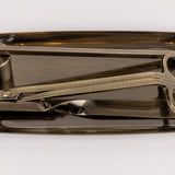 Candle care essentials Australia set featuring candle wick trimmer and snuffer on a decorative tray