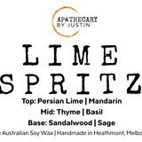 Lime Spritz  Candle –  Lime, Mandarin & Basil