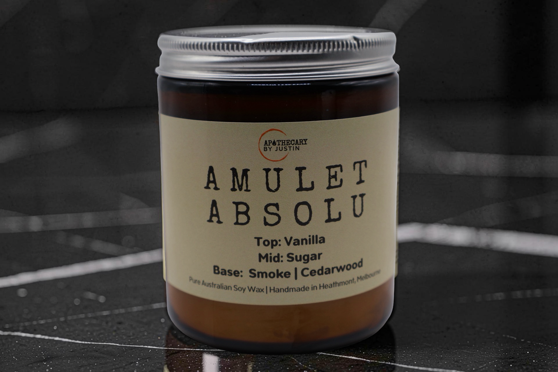 Amulet Absolu candle | Burnt sugar, smoke