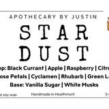 Stardust Scented Candle – Apple, Jasmine & Vanilla Fragrance